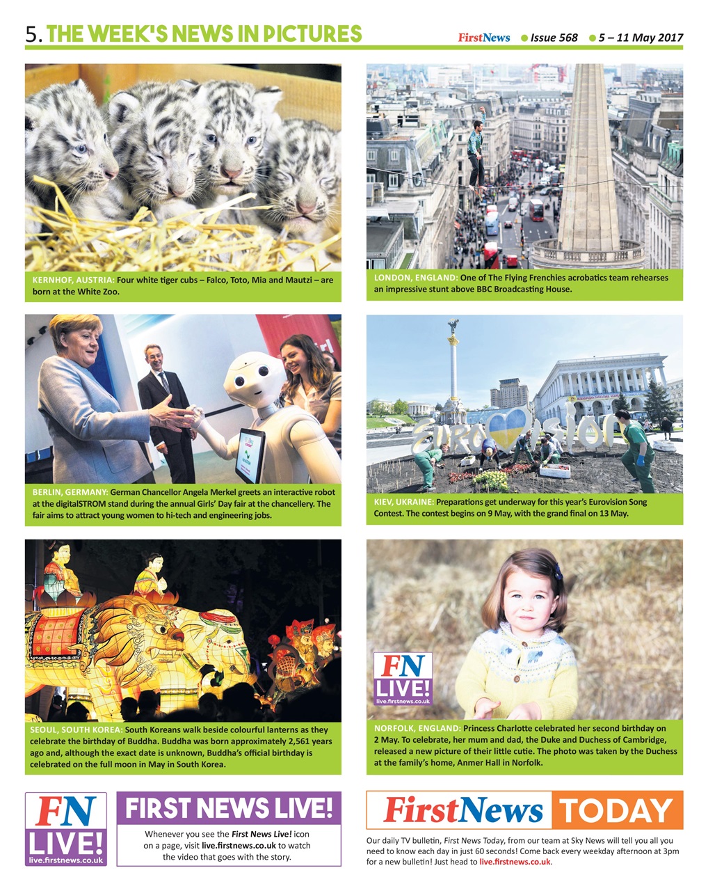 First News Preview Pages