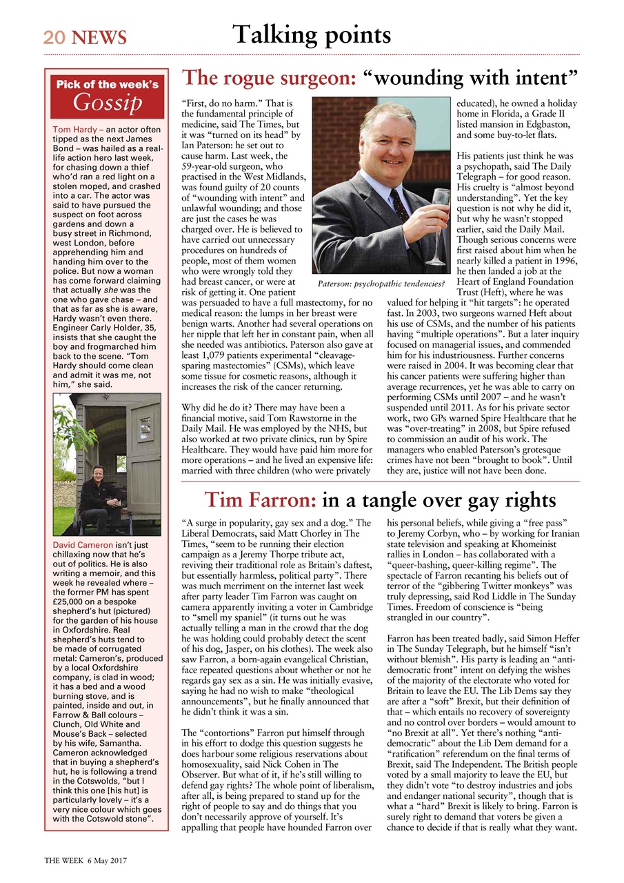 The Week Preview Pages