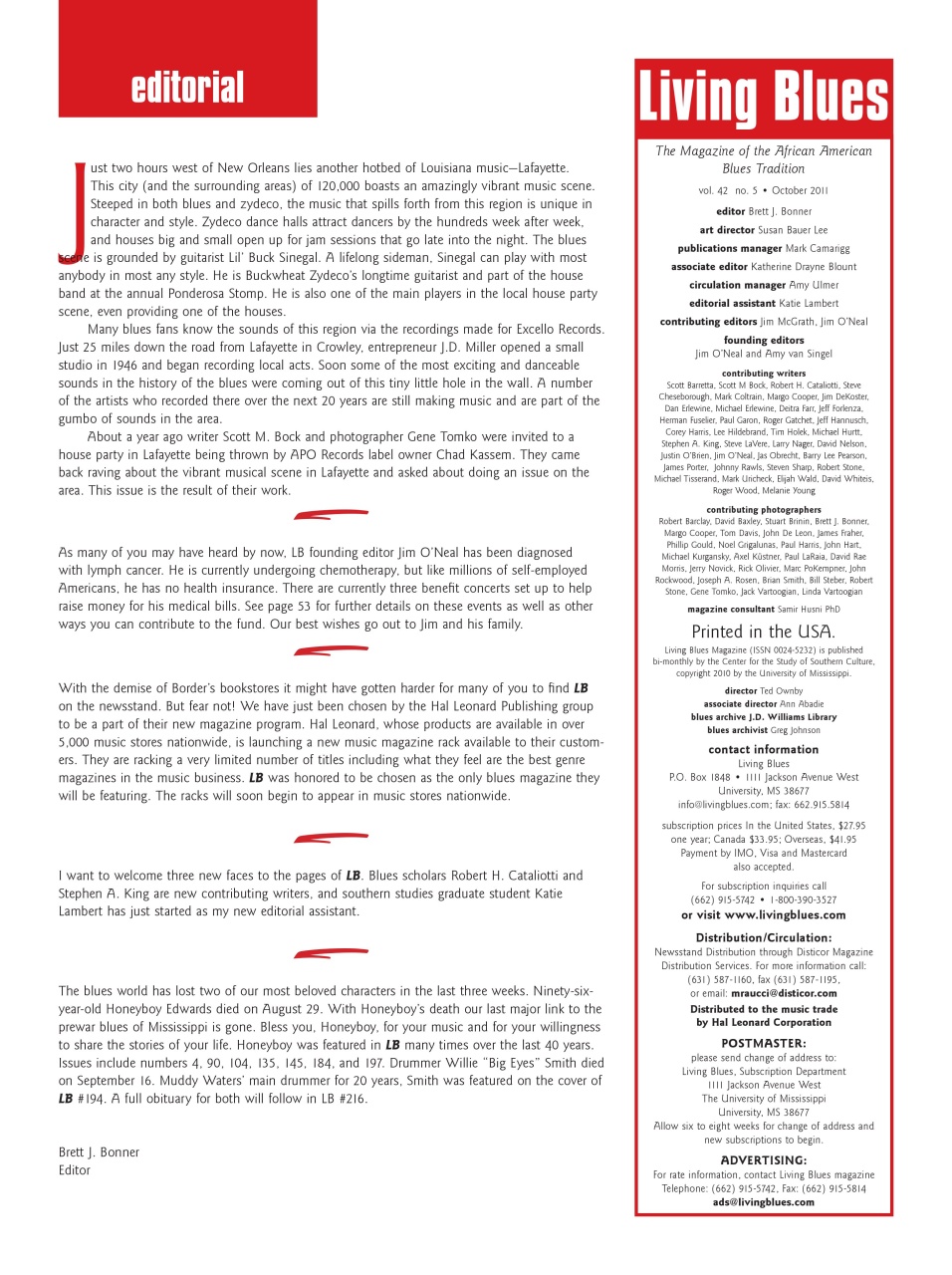 Living Blues Preview Pages