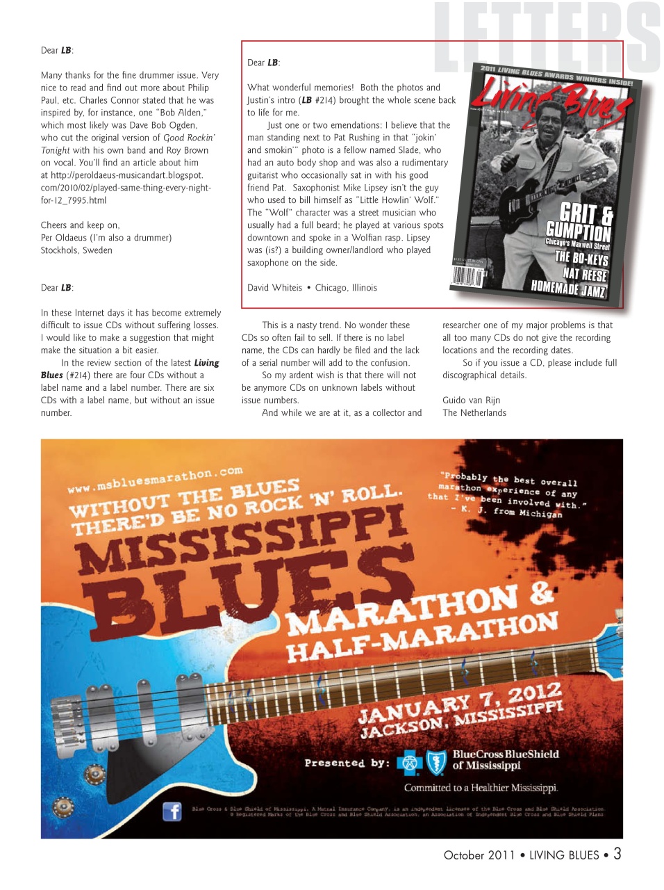 Living Blues Preview Pages