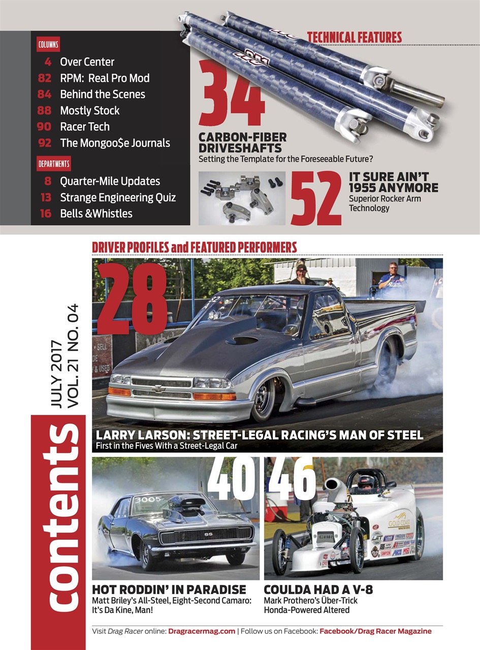 Drag Racer Preview Pages