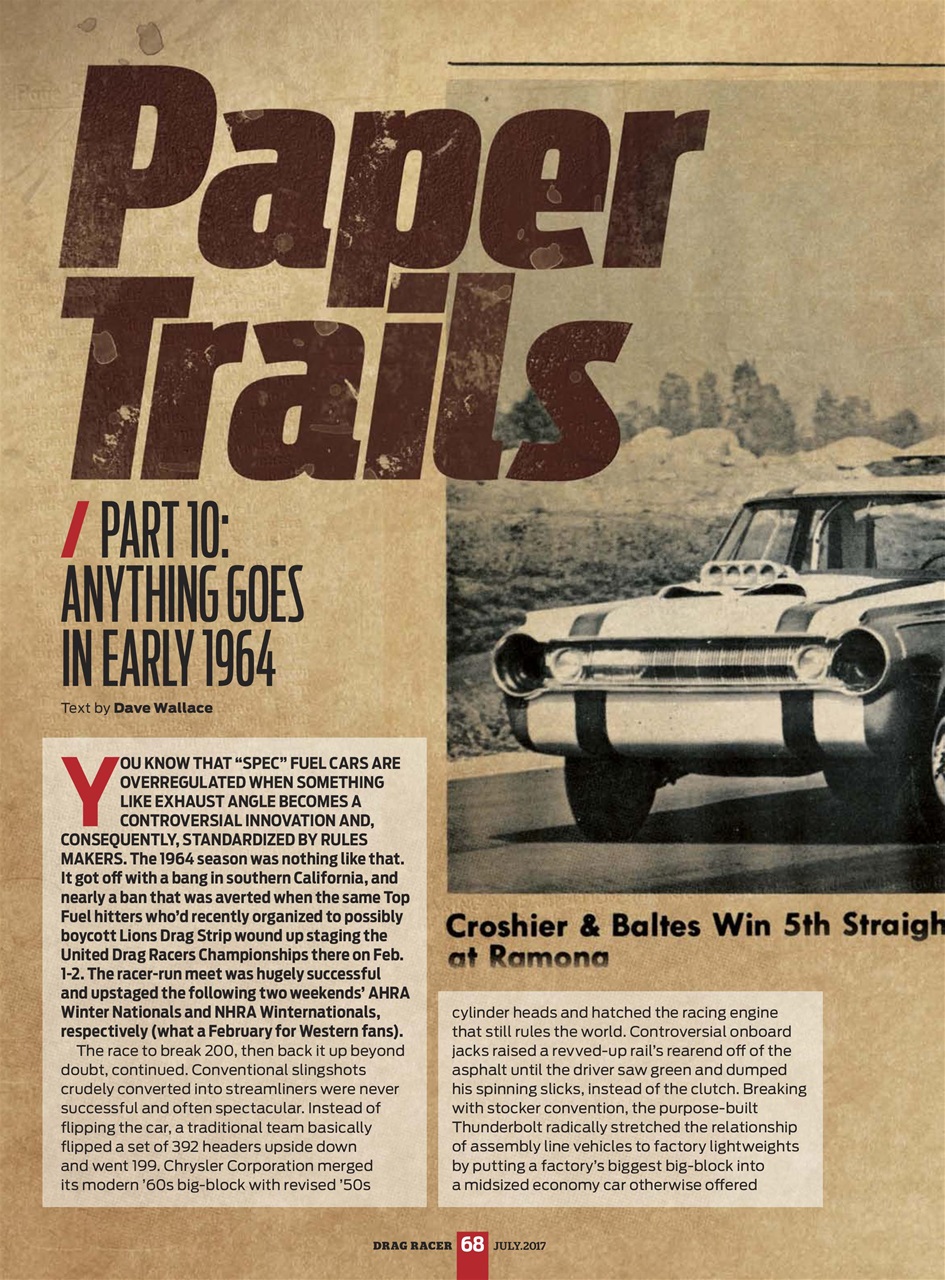 Drag Racer Preview Pages