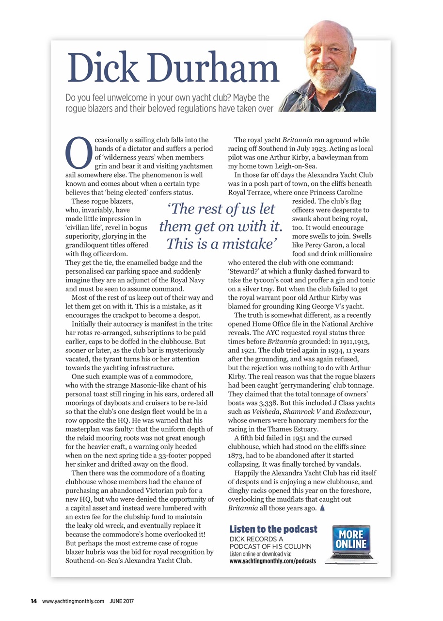 Yachting Monthly Preview Pages