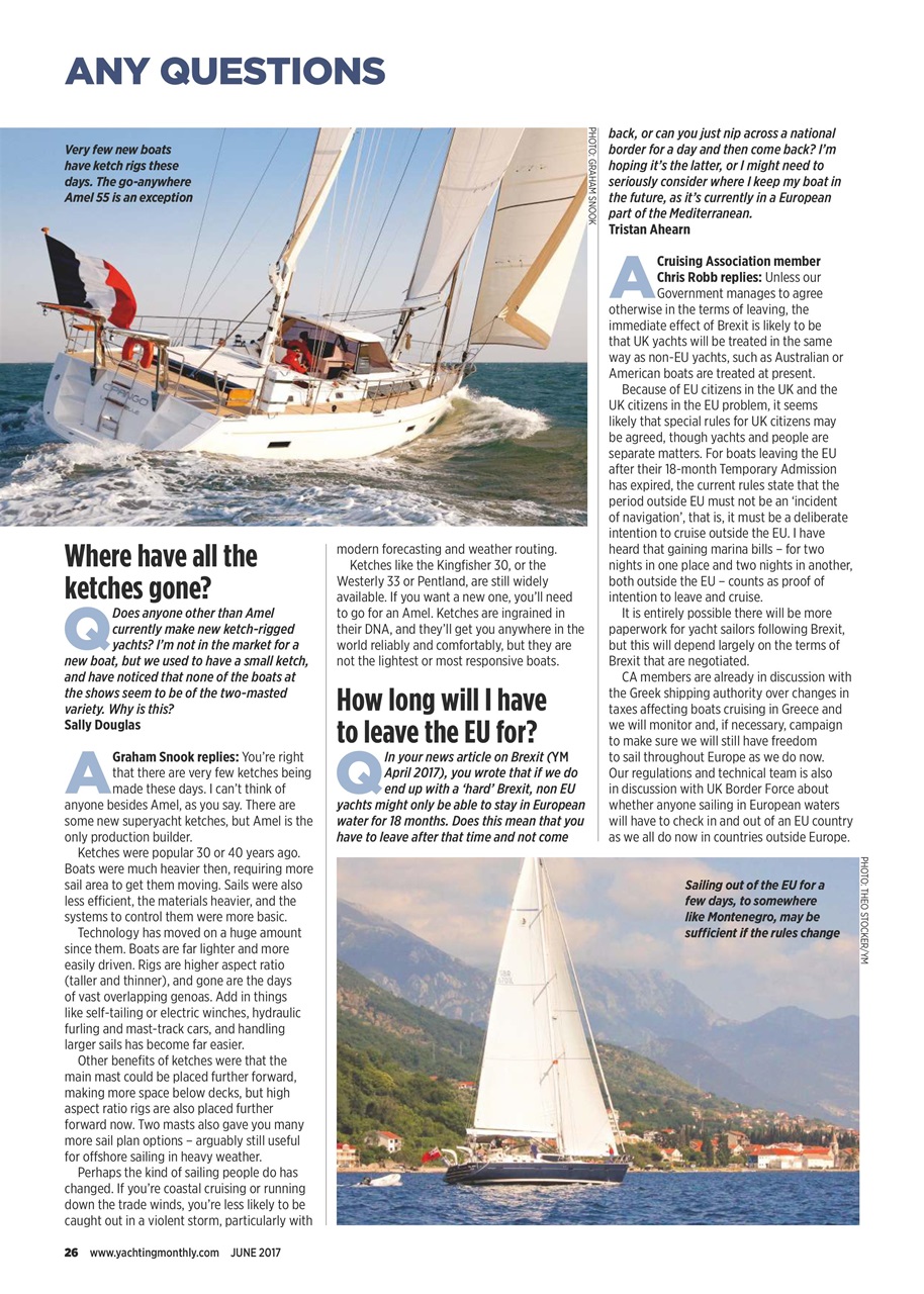 Yachting Monthly Preview Pages