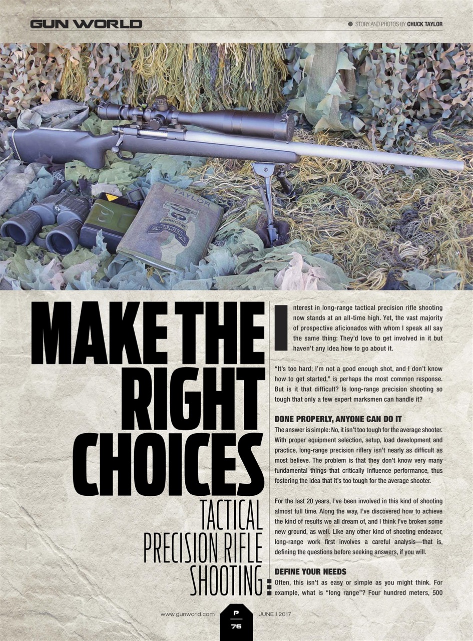 Gun World Preview Pages