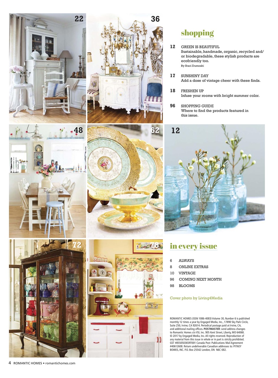 Romantic Homes Preview Pages