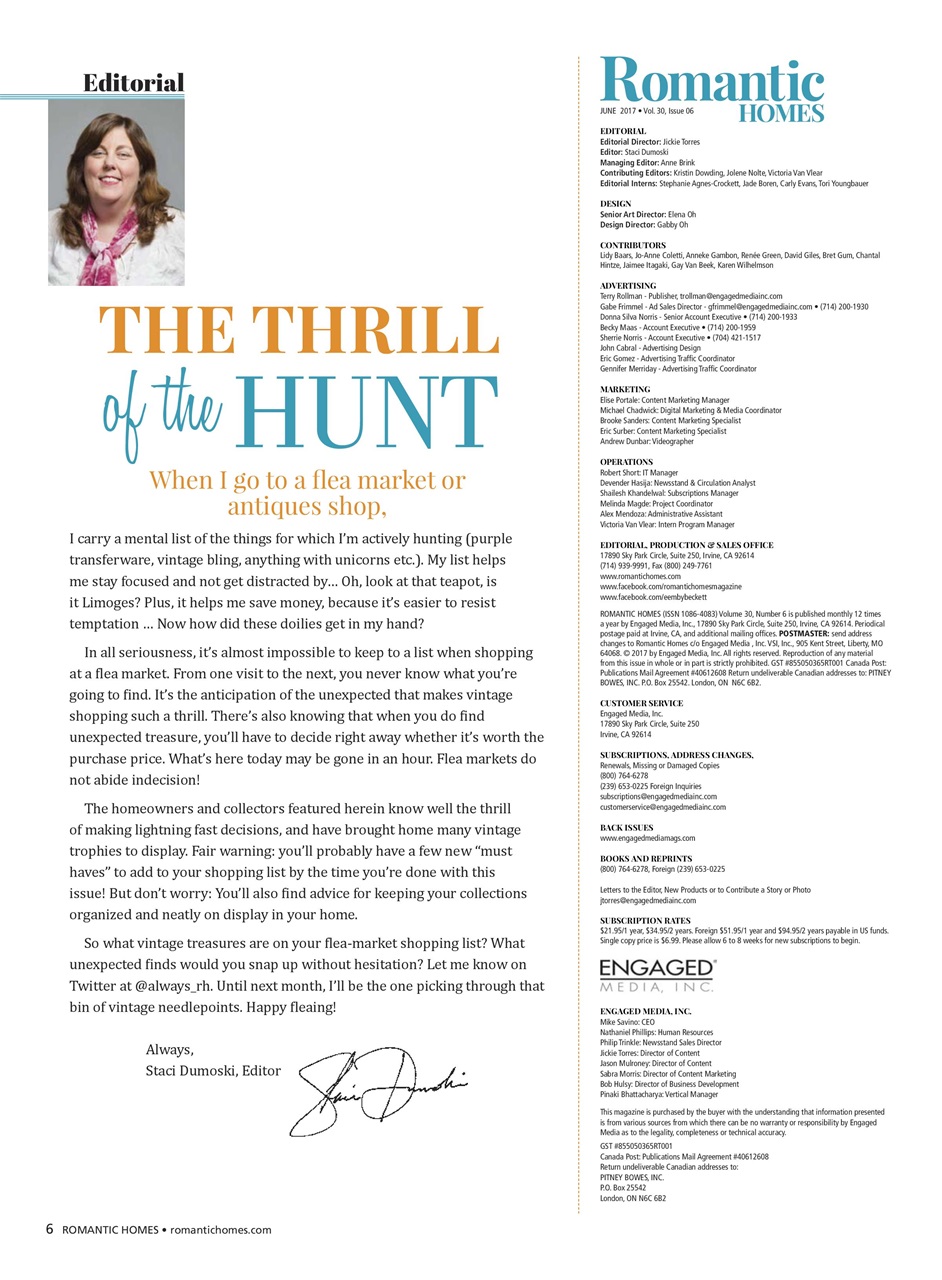 Romantic Homes Preview Pages