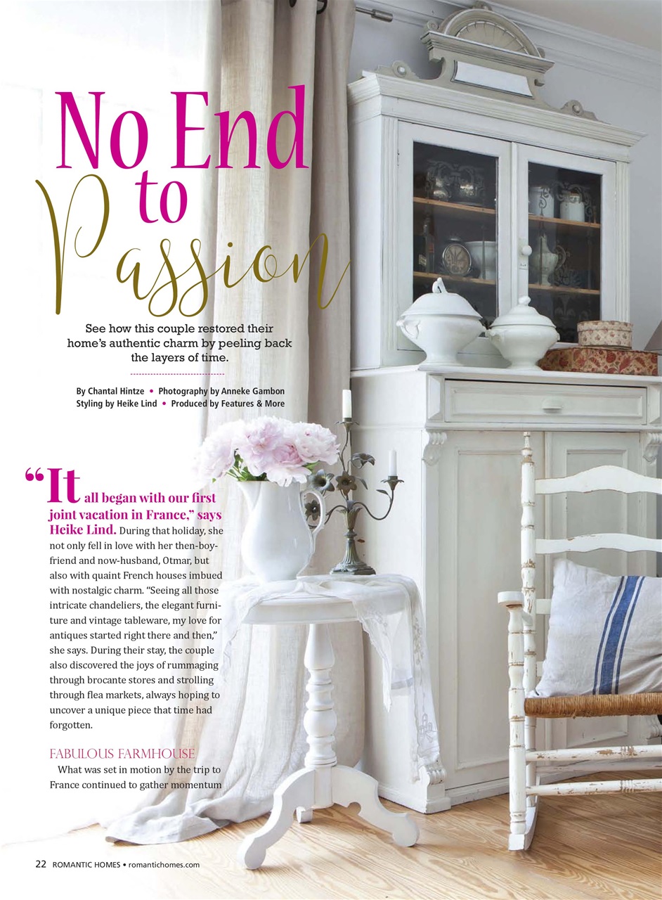 Romantic Homes Preview Pages
