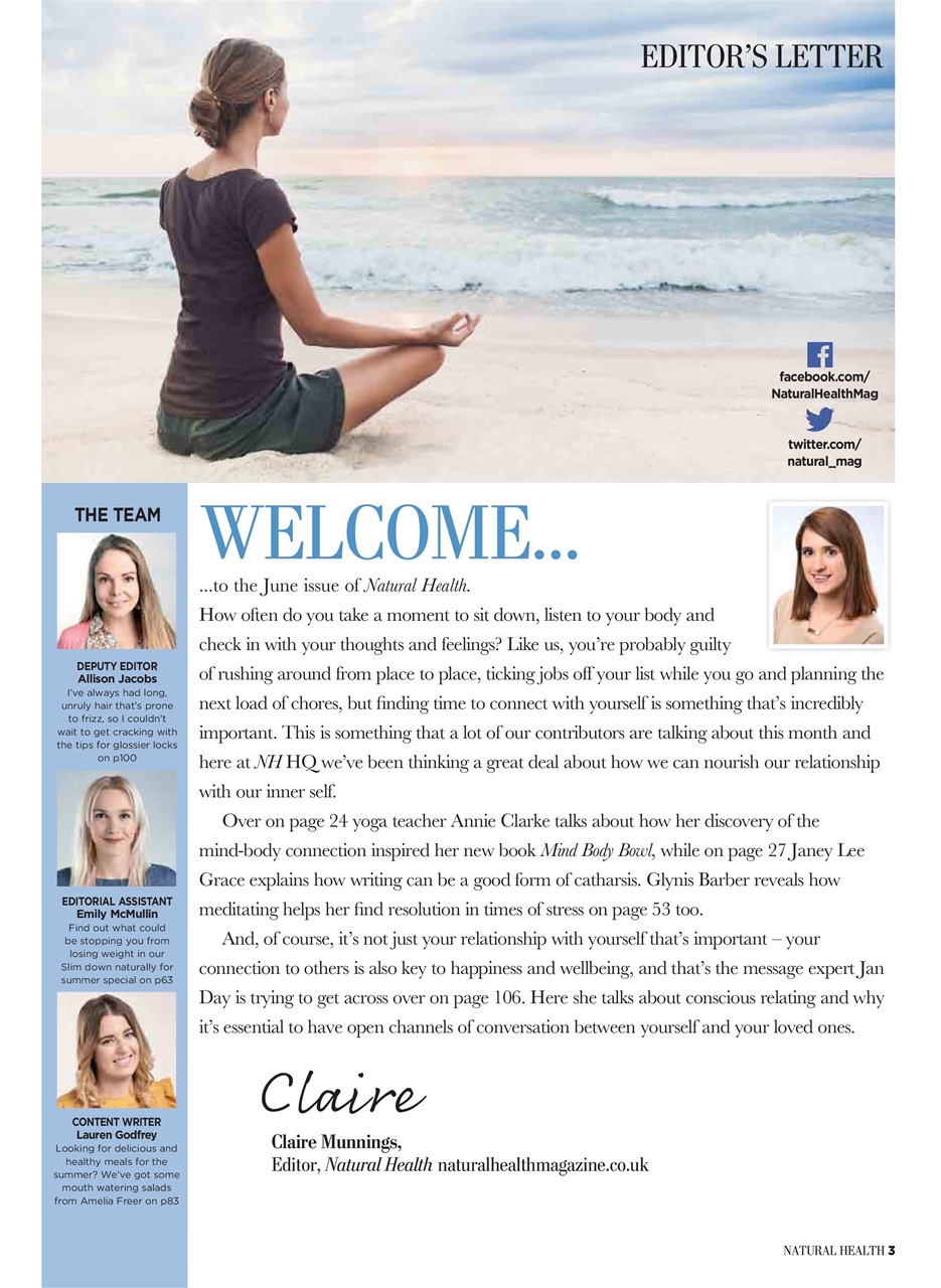 Natural Health Preview Pages