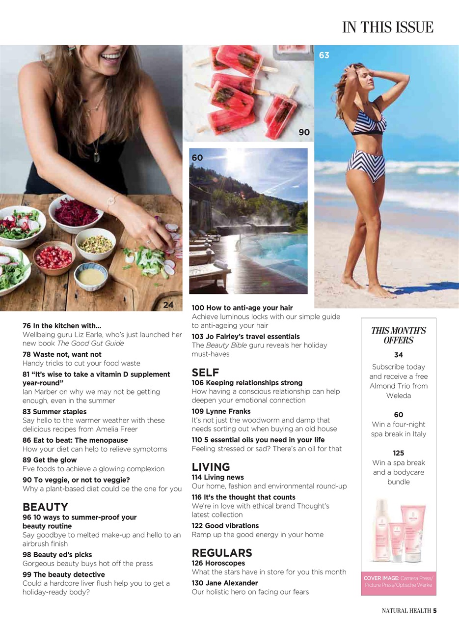 Natural Health Preview Pages