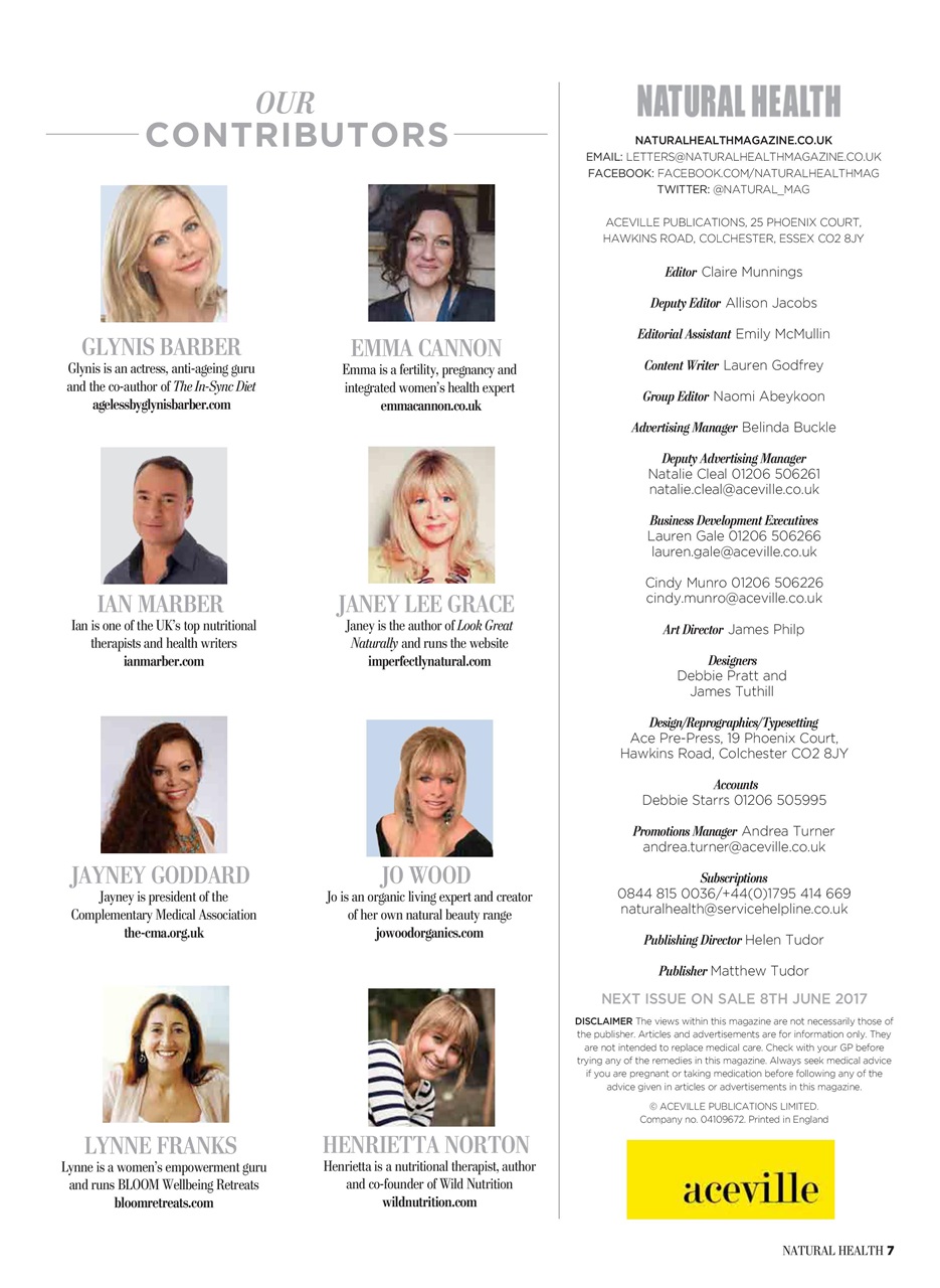 Natural Health Preview Pages