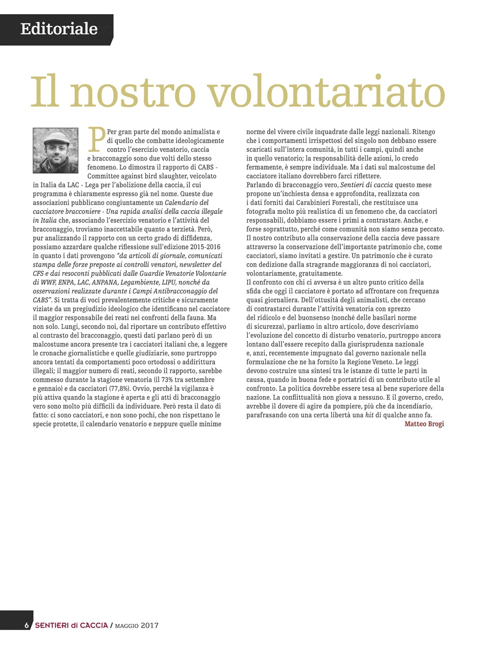 SENTIERI DI CACCIA Preview Pages