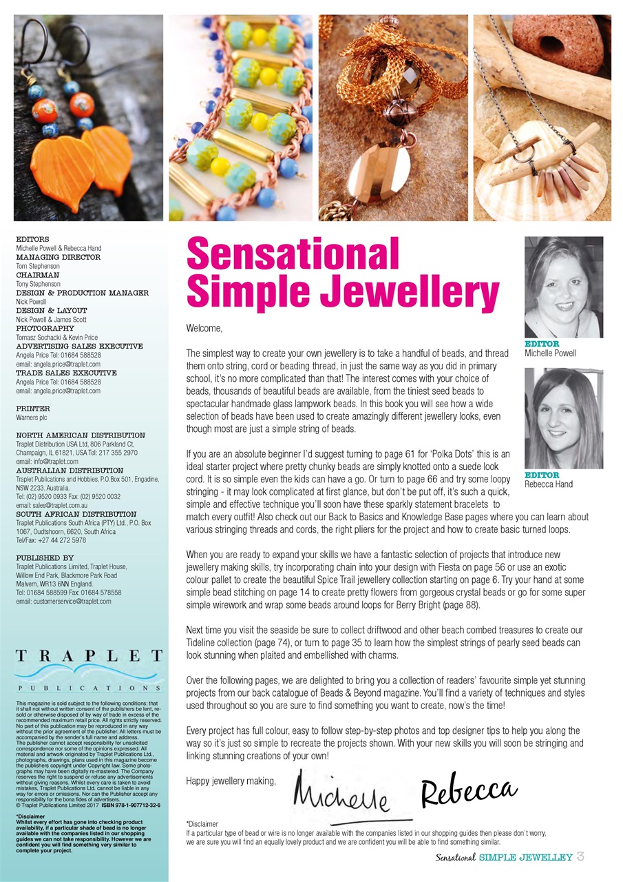 Craft Specials Preview Pages