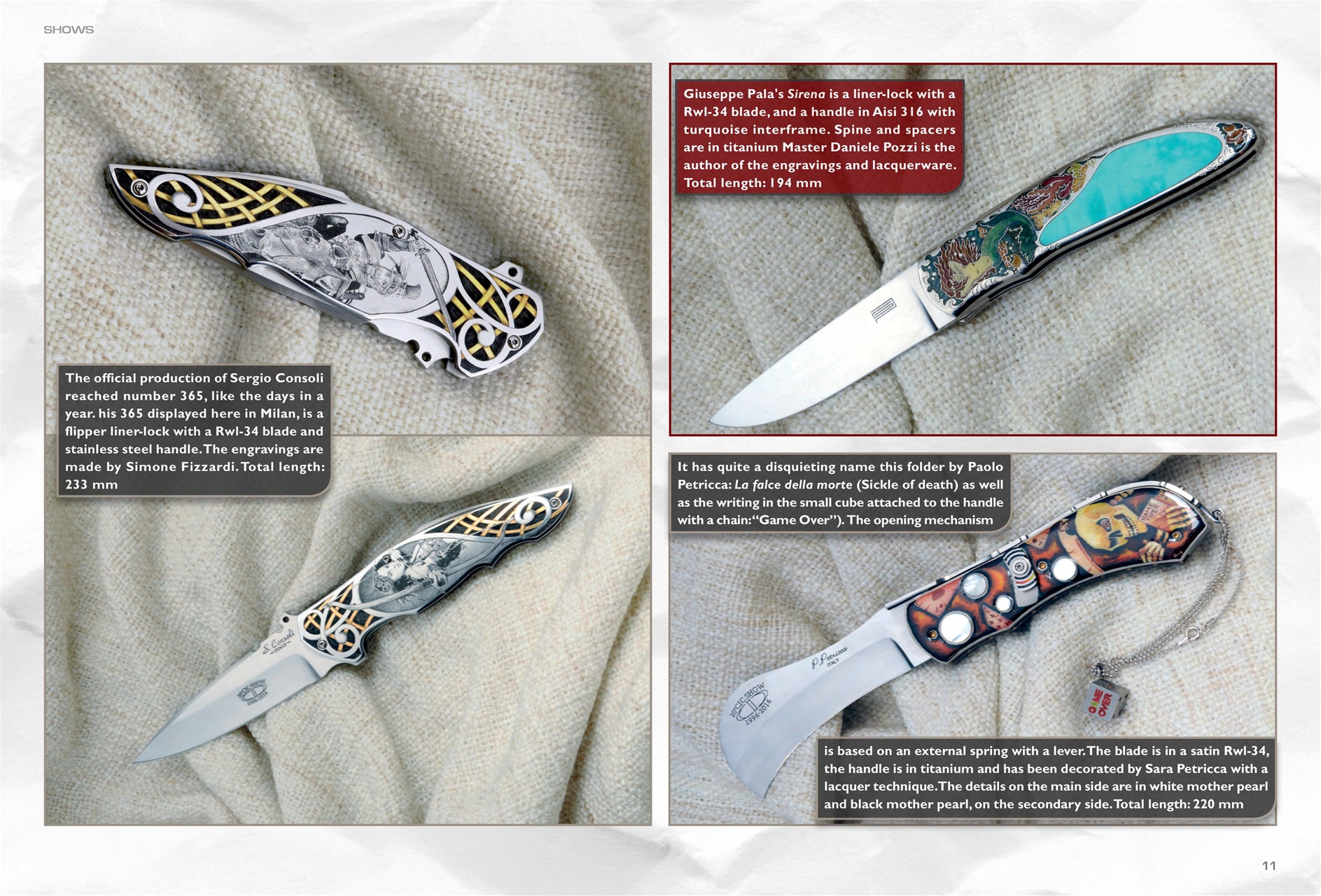 KNIVES INTERNATIONAL Preview Pages
