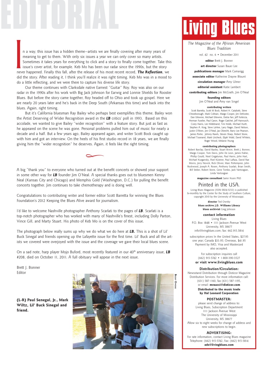 Living Blues Preview Pages