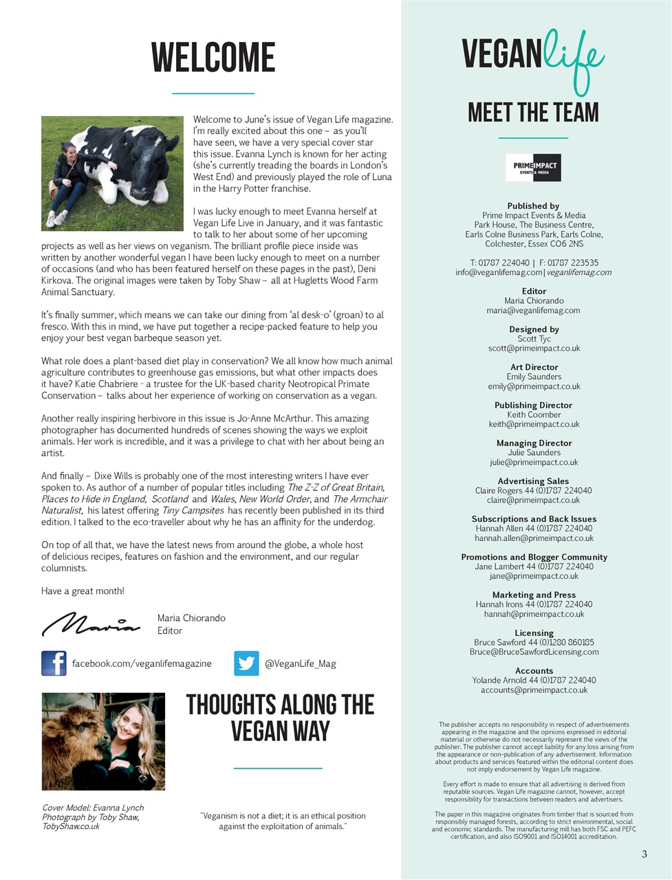 Vegan Life Preview Pages