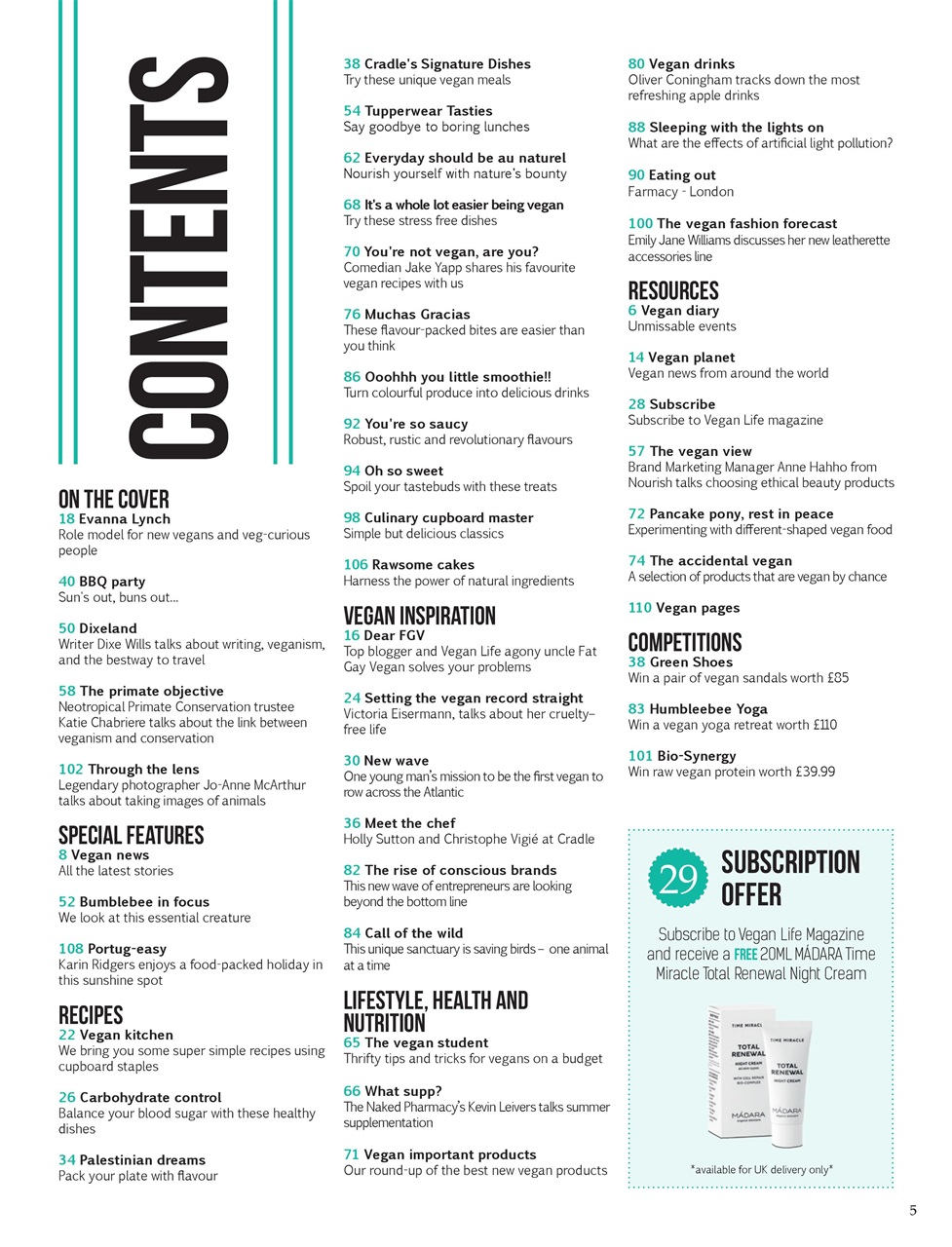 Vegan Life Preview Pages