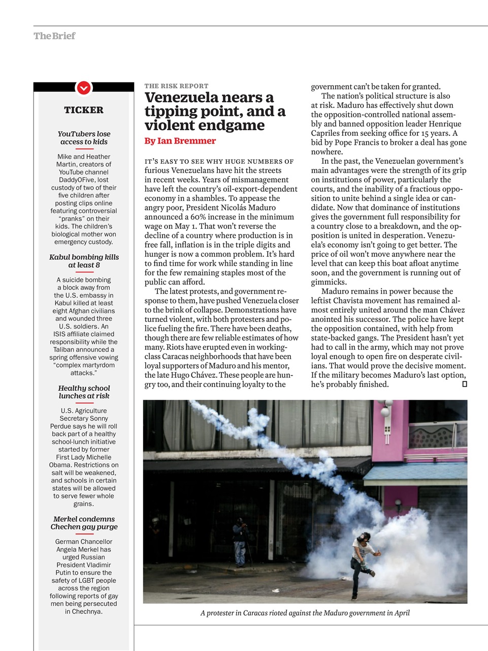 TIME Magazine Europe Preview Pages