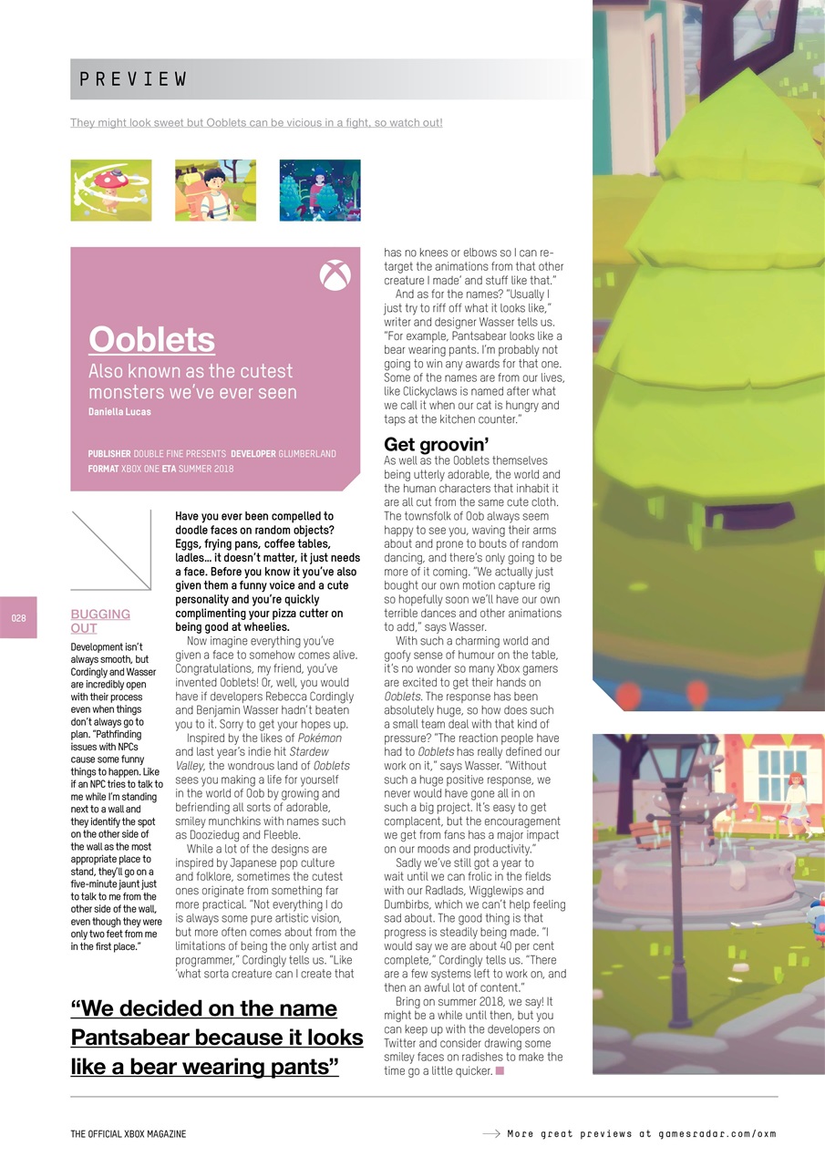 Official Xbox Magazine (UK Edition) Preview Pages