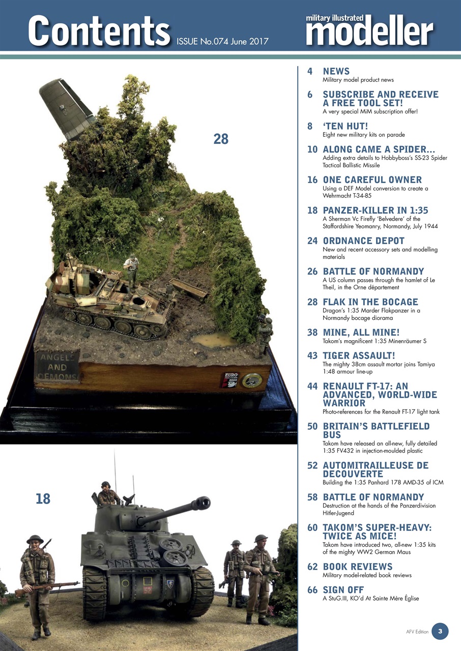 MIM: AFV Edition Preview Pages