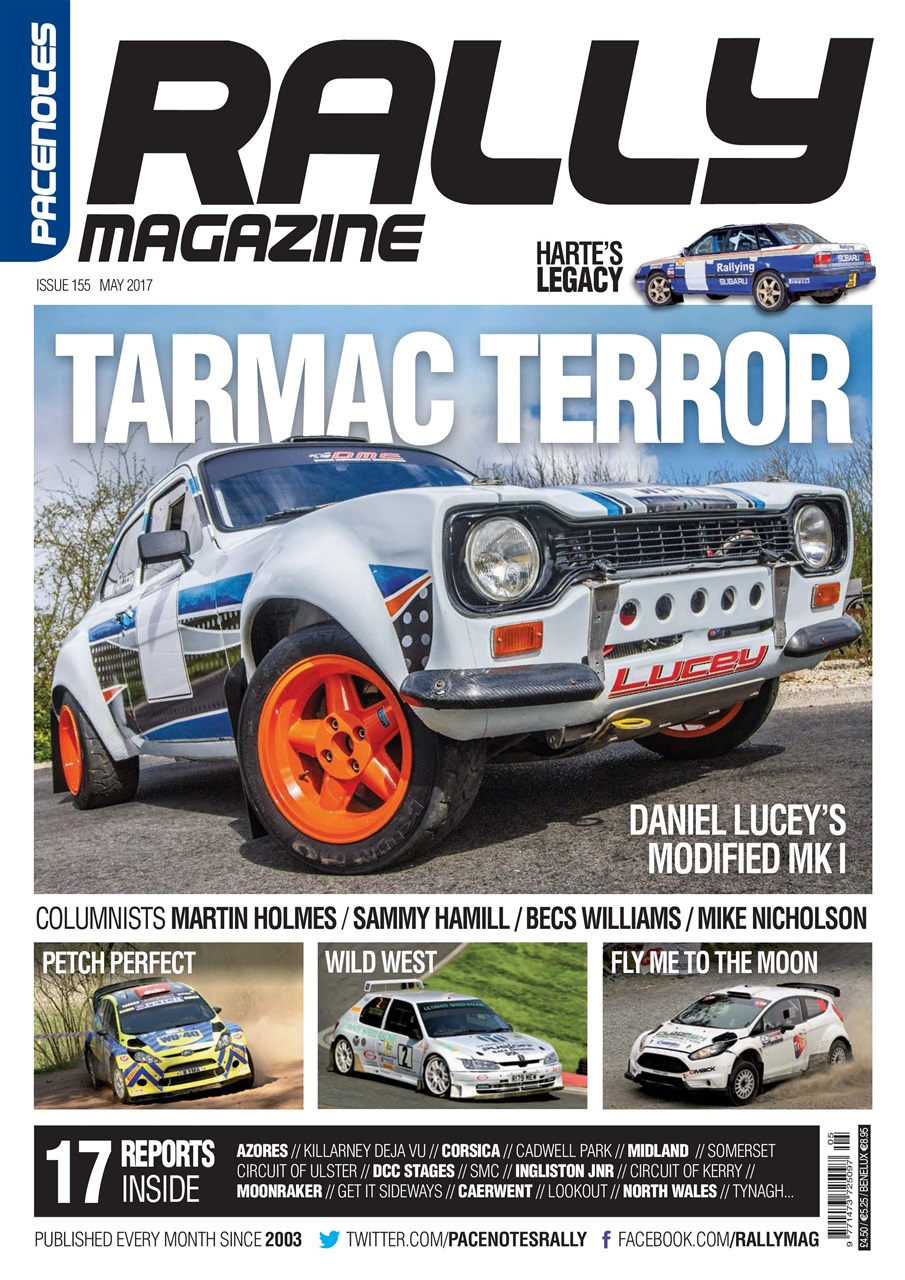 Pacenotes Rally magazine Preview Pages