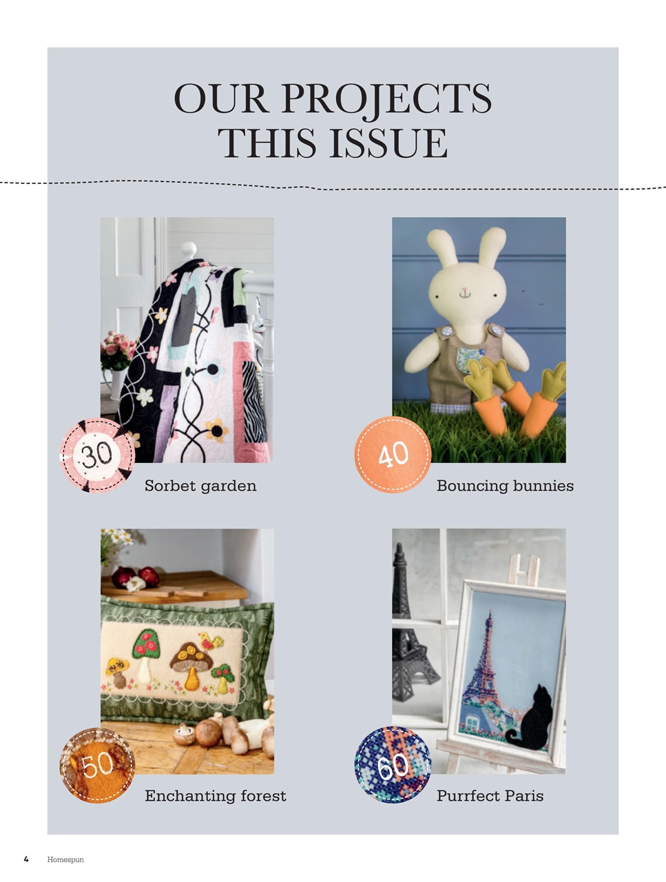 Homespun Preview Pages