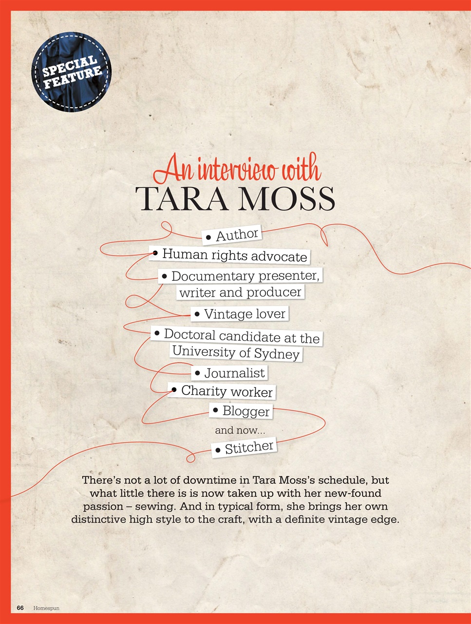 Homespun Preview Pages