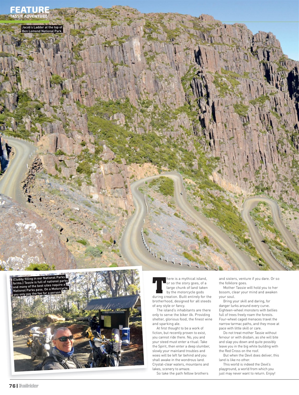 Trailrider Preview Pages