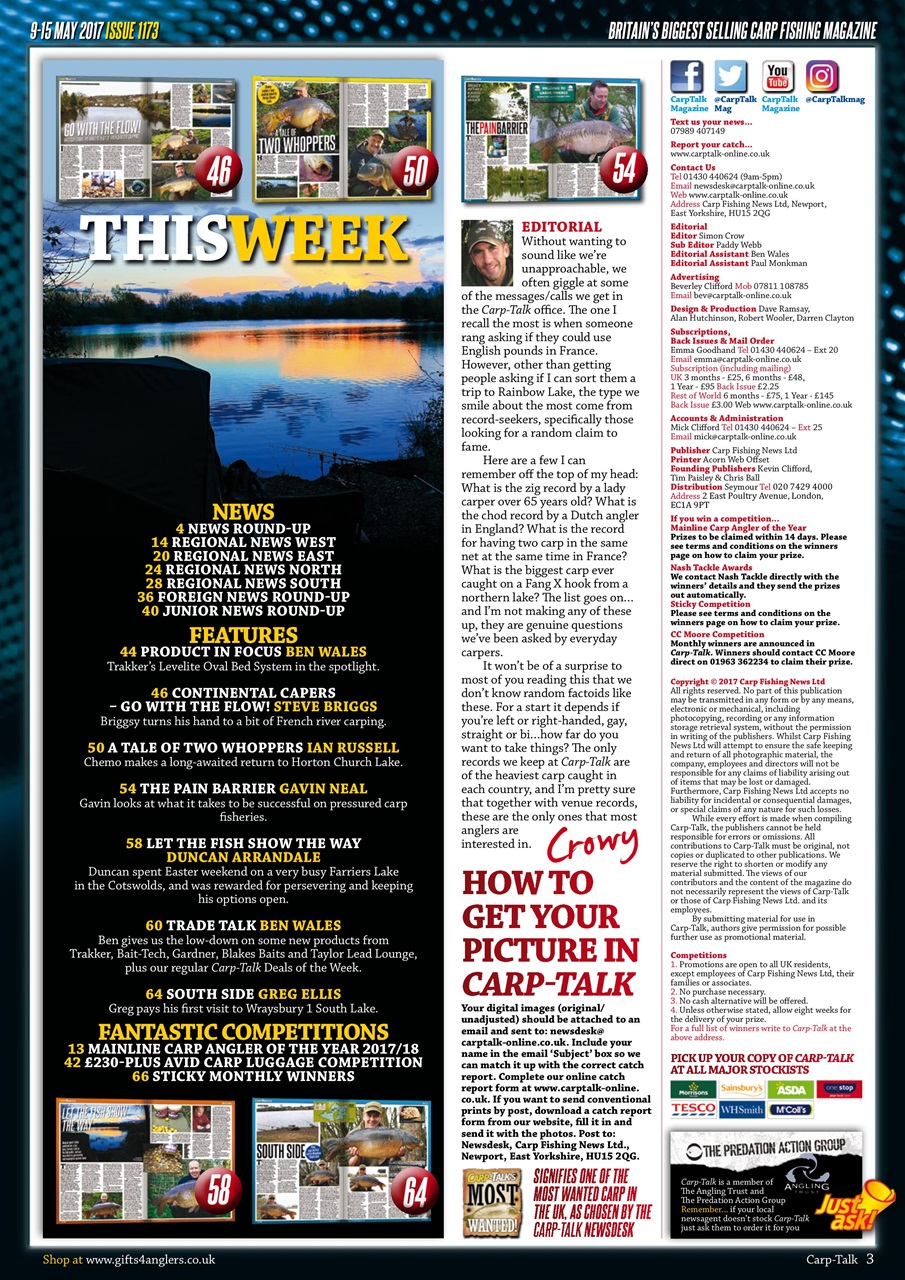 Carp-Talk Preview Pages