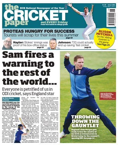 The Cricket Paper issue 5th May 2017