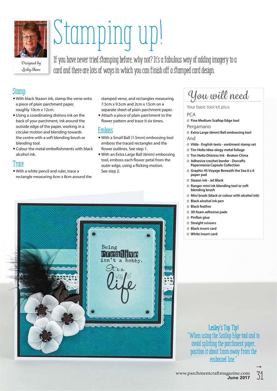 Parchment Craft Preview Pages