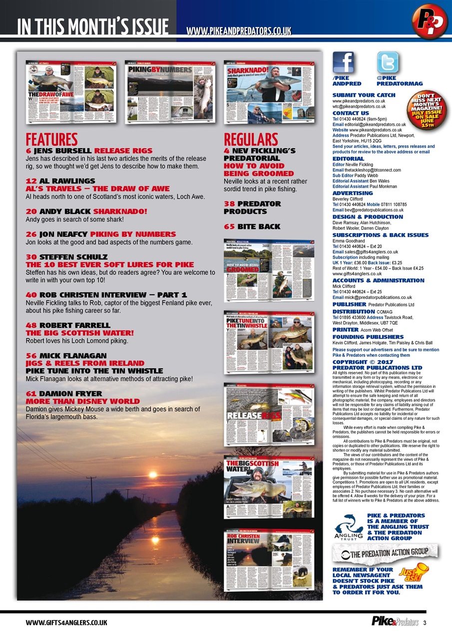 Pike & Predators Preview Pages