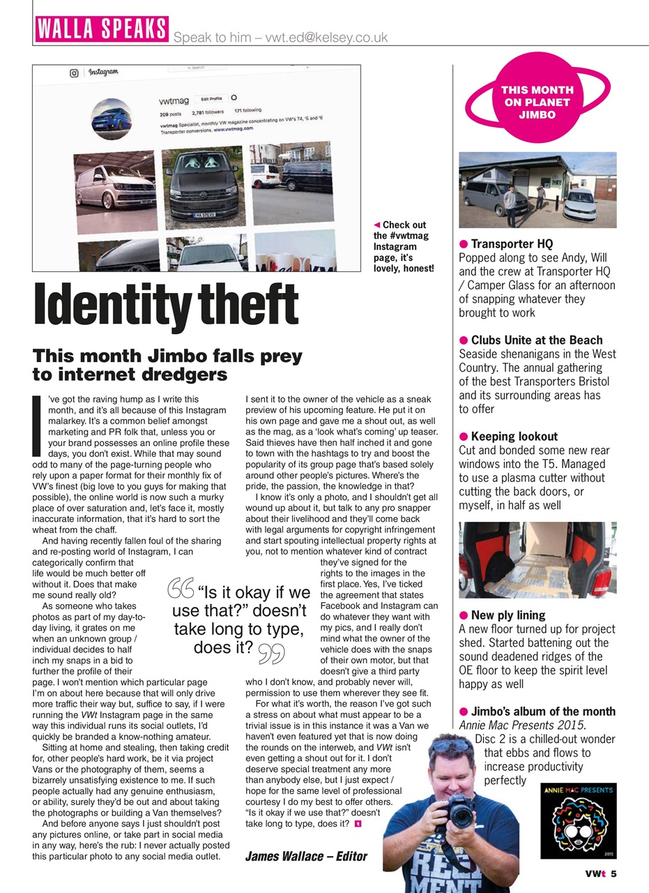 VWt Magazine Preview Pages