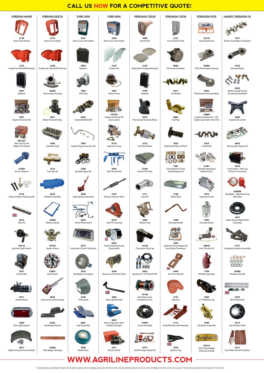 Tractor & Machinery Preview Pages