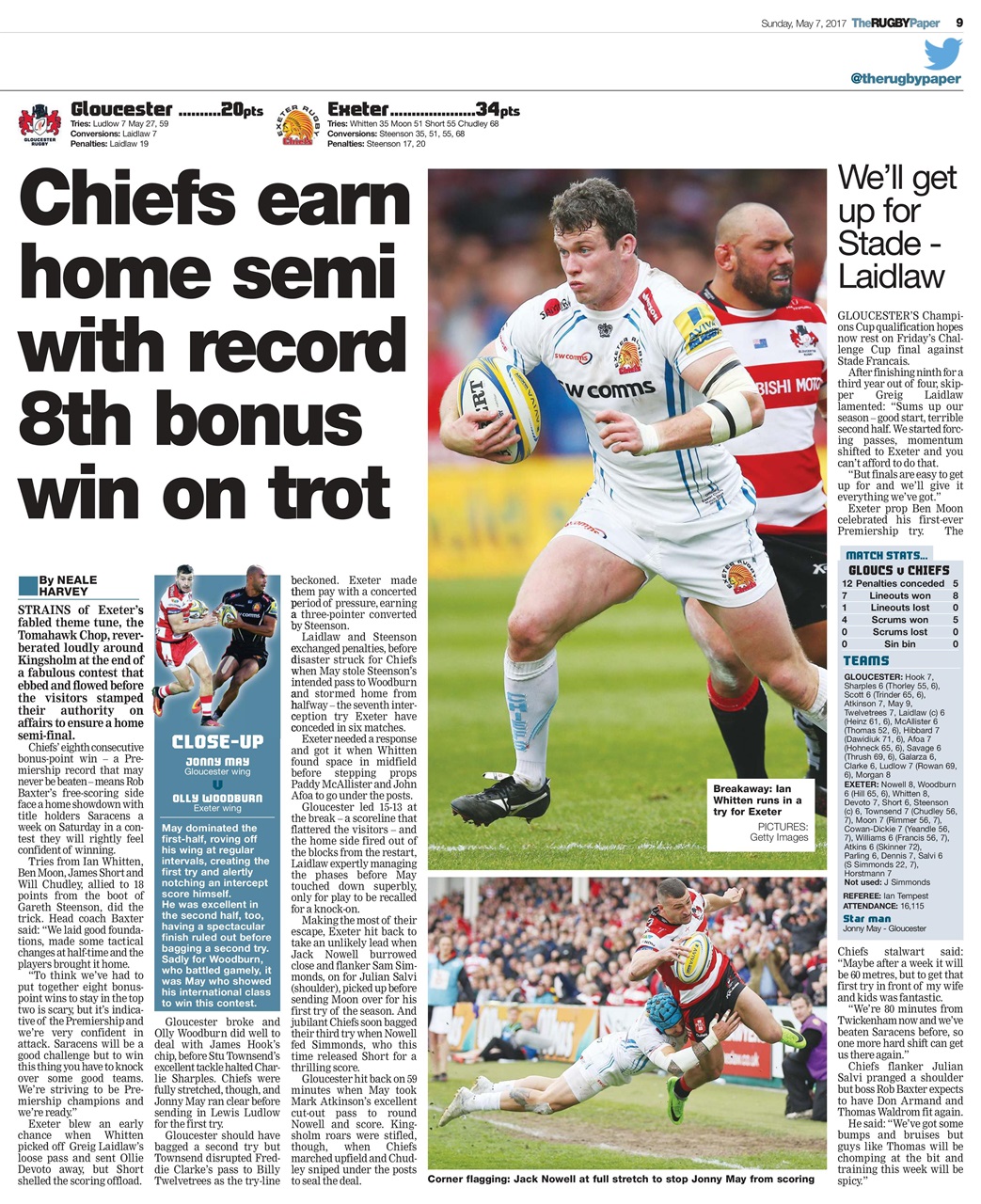 The Rugby Paper Preview Pages