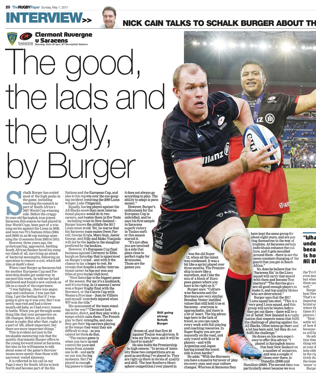 The Rugby Paper Preview Pages