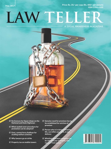 Lawteller – A Legal Awareness Magazine issue May 2017