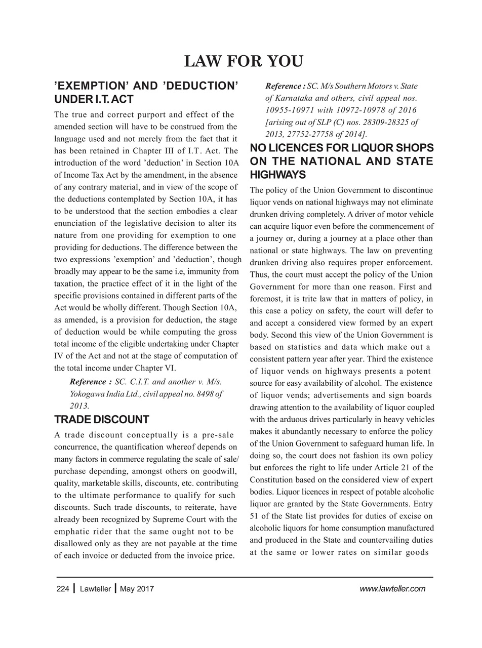 Lawteller – A Legal Awareness Magazine Preview Pages