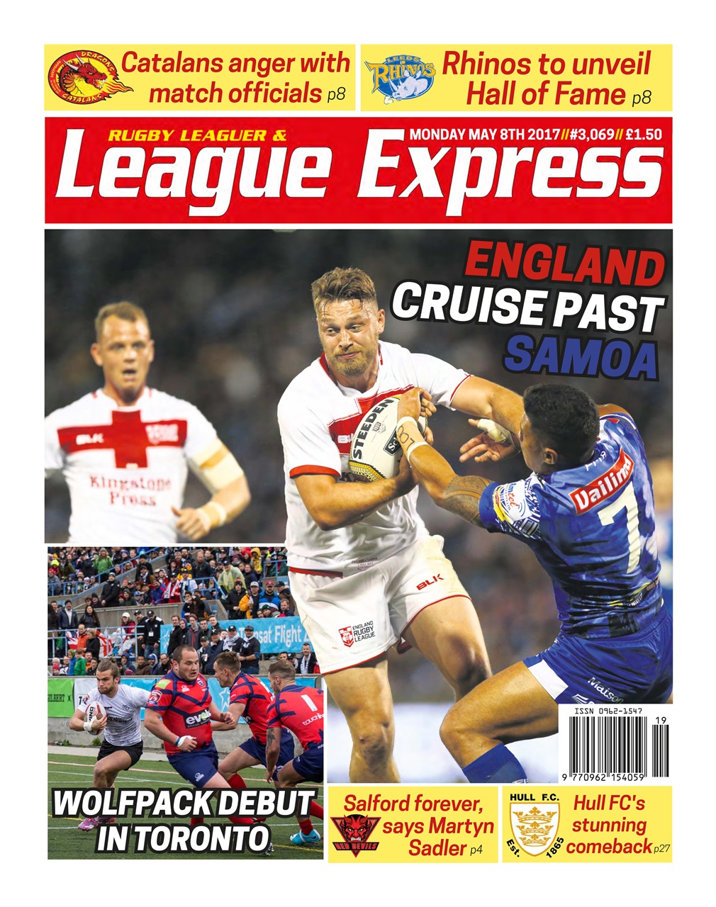 League Express Preview Pages
