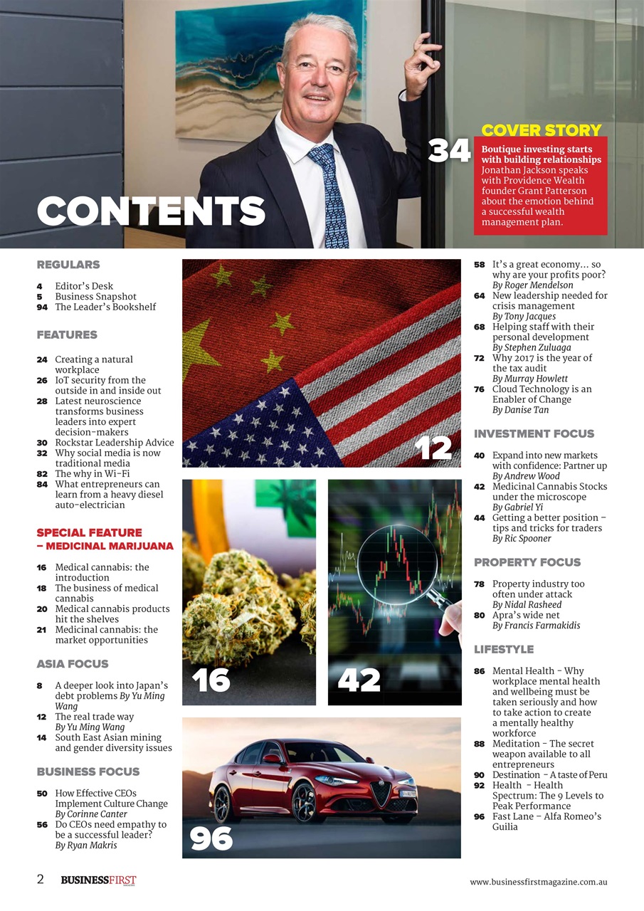 Business First Magazine Preview Pages