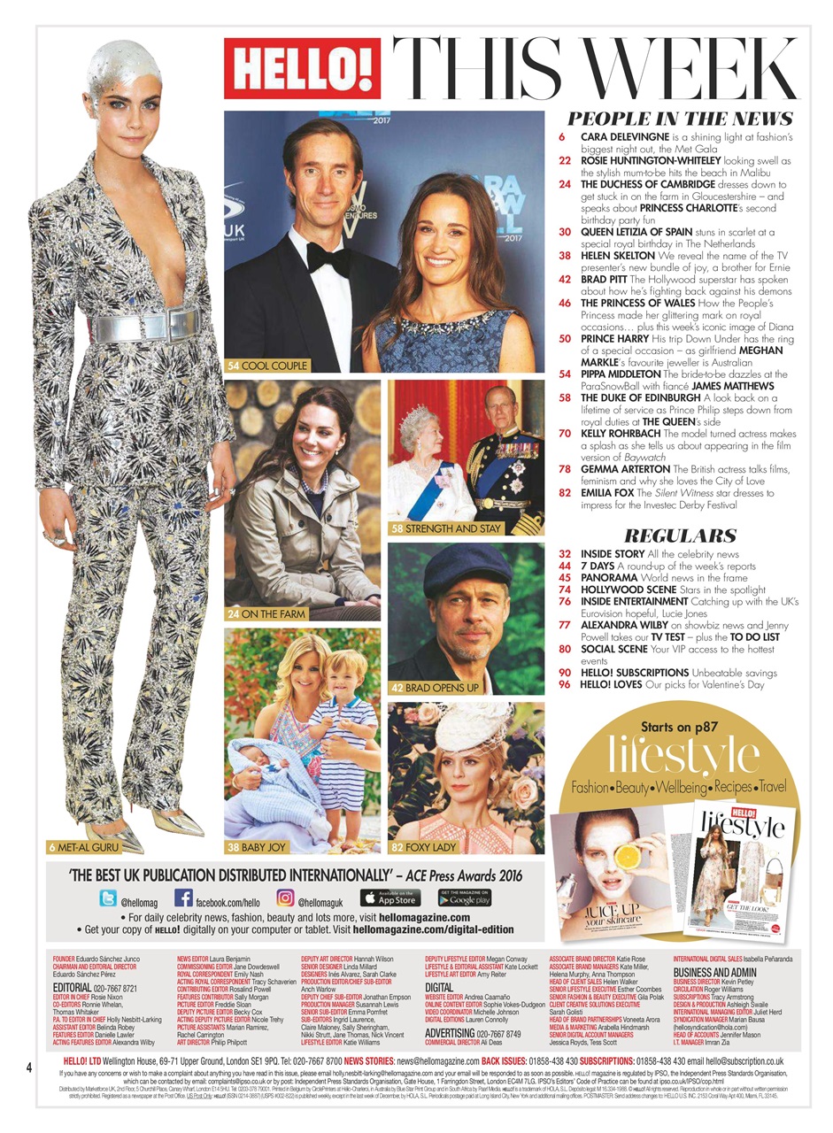 Hello! Magazine Preview Pages