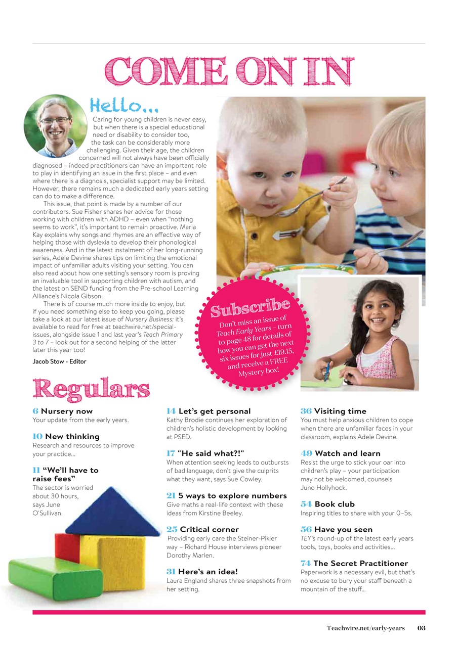 Teach Early Years Preview Pages