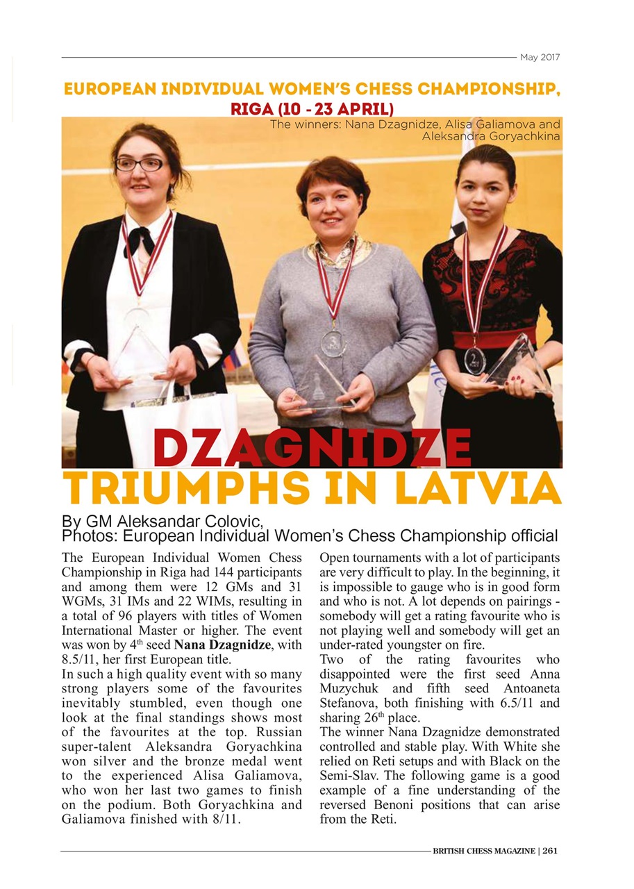 British Chess Magazine Preview Pages