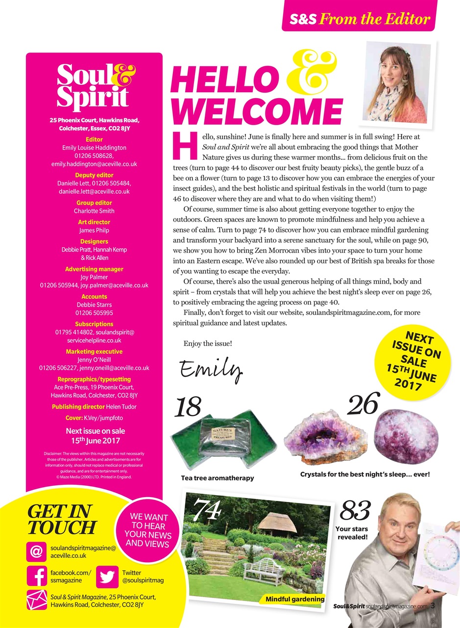 Soul & Spirit Preview Pages