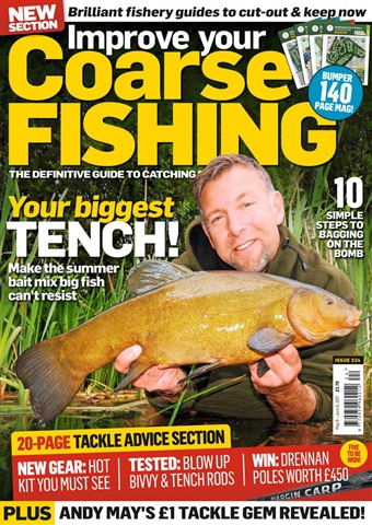 Improve Your Coarse Fishing issue Issue 324