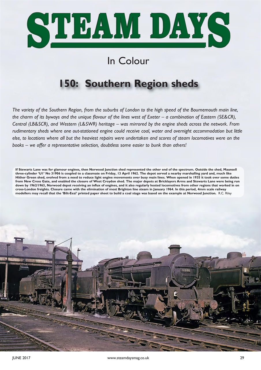 Steam Days Preview Pages