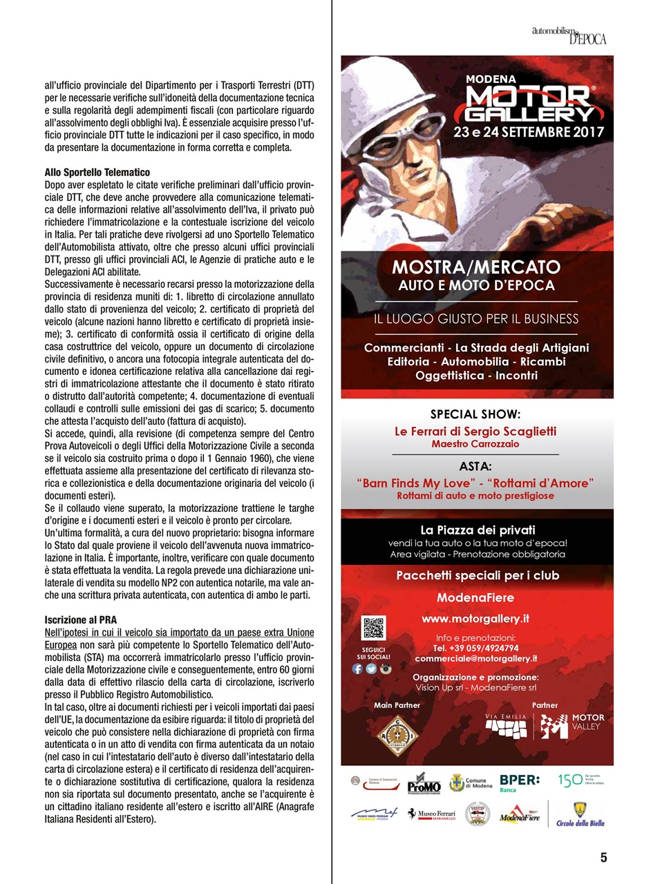 Automobilismo d'Epoca Preview Pages