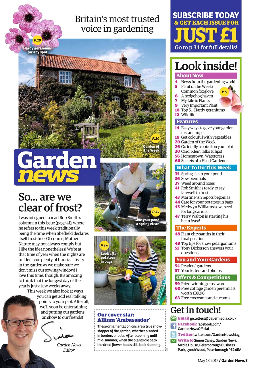 Garden News Preview Pages