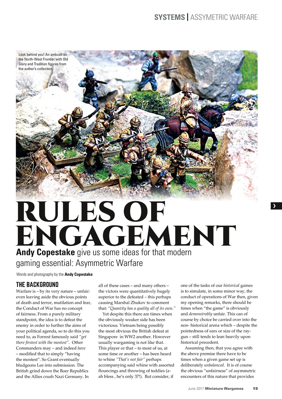 Miniature Wargames Preview Pages