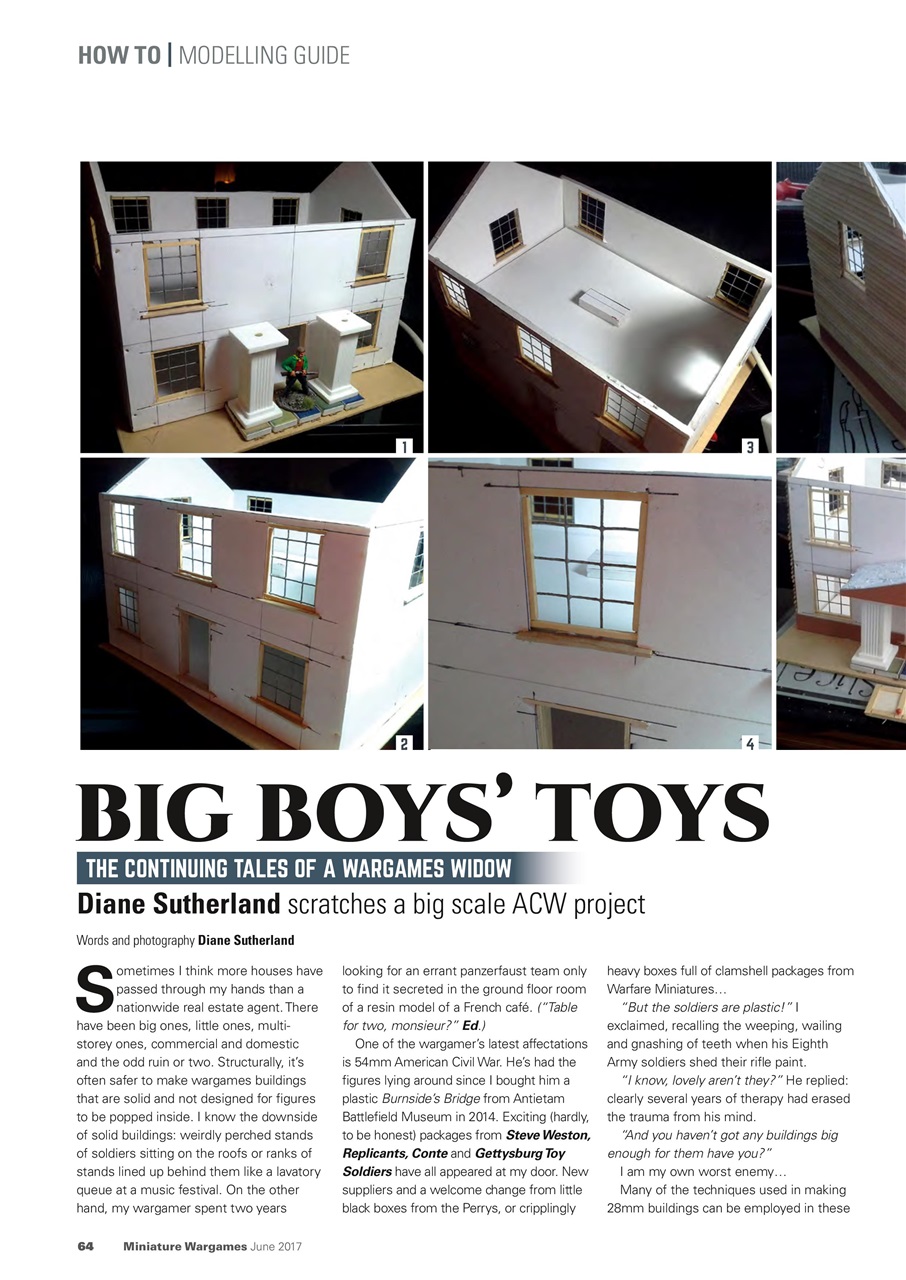 Miniature Wargames Preview Pages